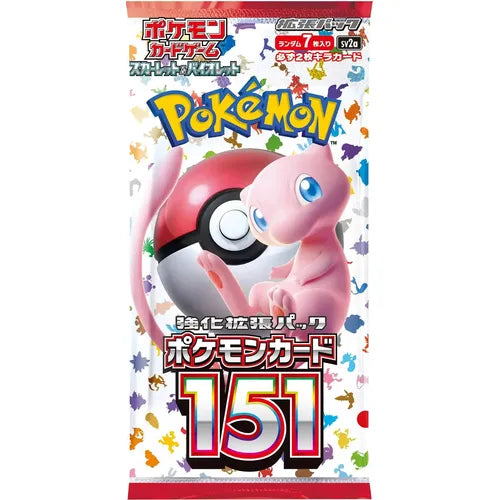 Pokemon 151 JPN Booster Pack