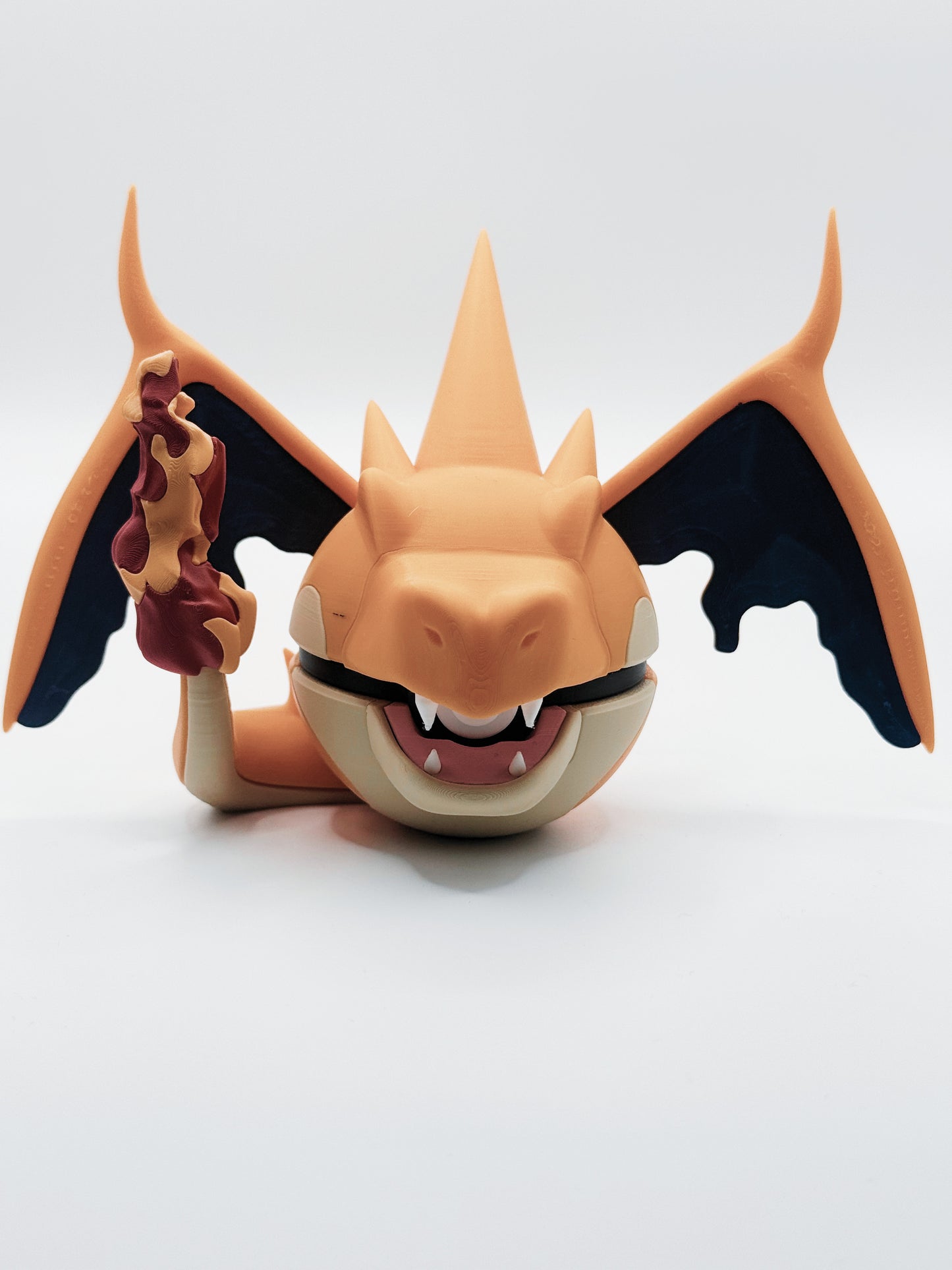 006 - Mega Charizard Y 3D Pokeball