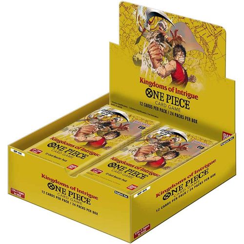 One Piece Card Game - Kingdoms of Intrigue OP-04 Booster Box - English